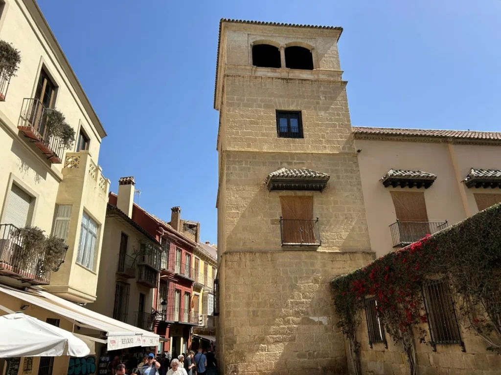Picasso museum in Malaga old town visited on a free historic centre walking tour
