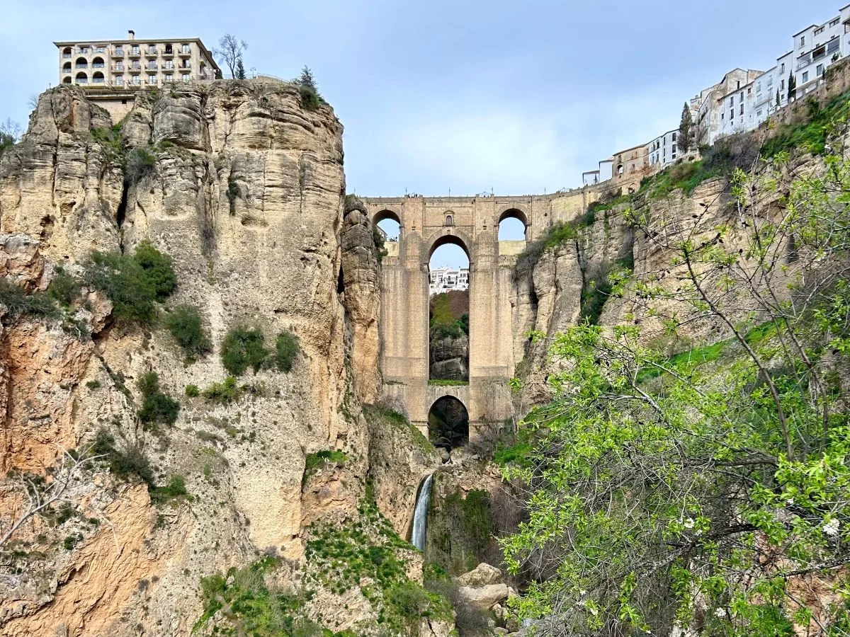 Puente Nuevo bridge spanning the El Tajo gorge in Ronda, Málaga